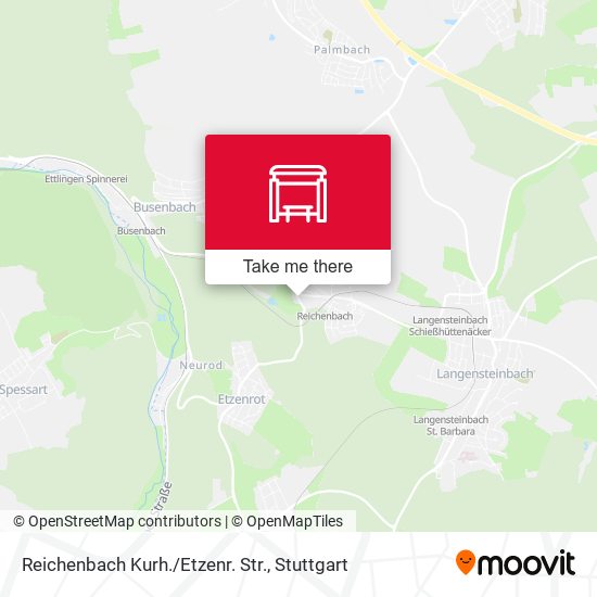 Reichenbach Kurh./Etzenr. Str. map