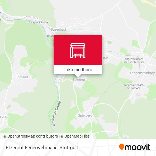 Etzenrot Feuerwehrhaus map