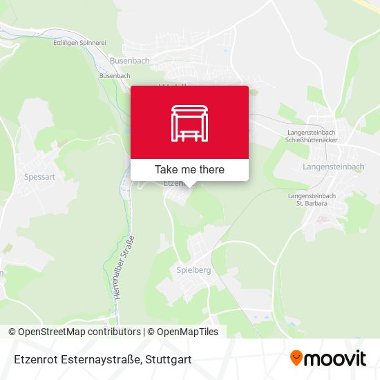 Etzenrot Esternaystraße map