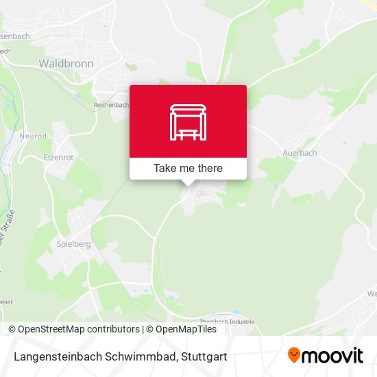 Langensteinbach Schwimmbad map