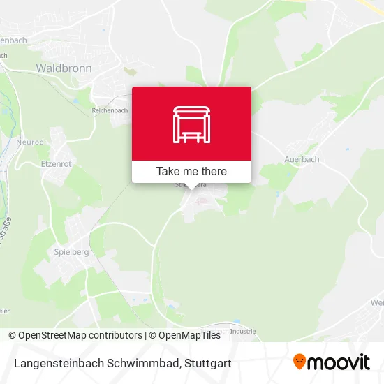 Карта Langensteinbach Schwimmbad