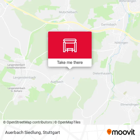 Карта Auerbach Siedlung