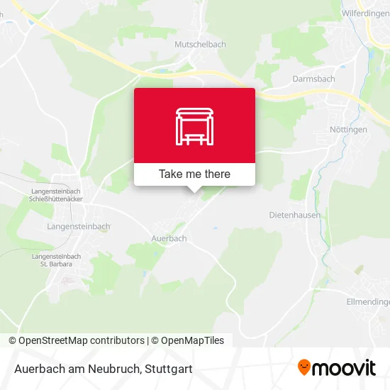 Карта Auerbach am Neubruch