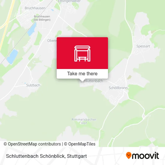 Карта Schluttenbach Schönblick