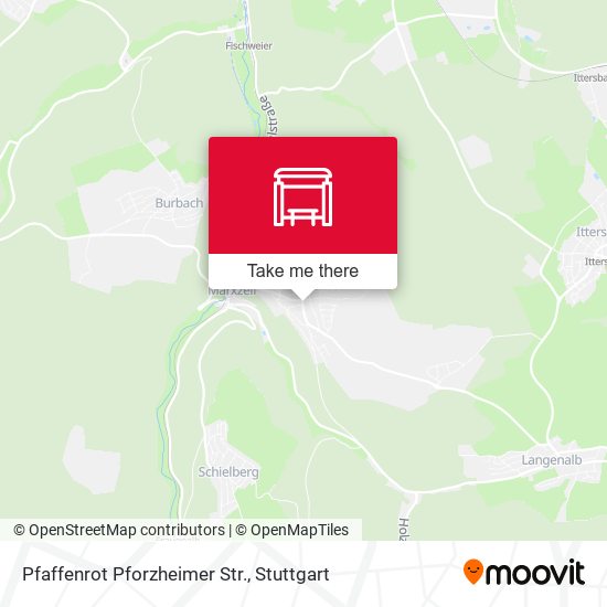 Pfaffenrot Pforzheimer Str. map