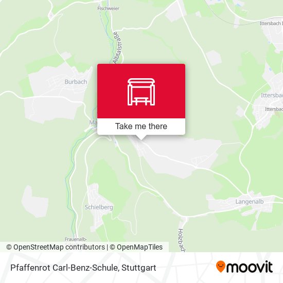 Pfaffenrot Carl-Benz-Schule map