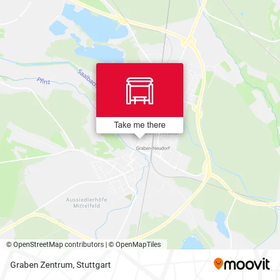 Карта Graben Zentrum