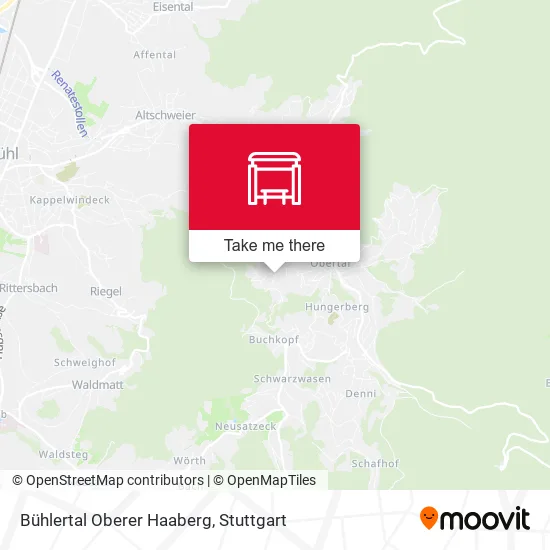 Карта Bühlertal Oberer Haaberg