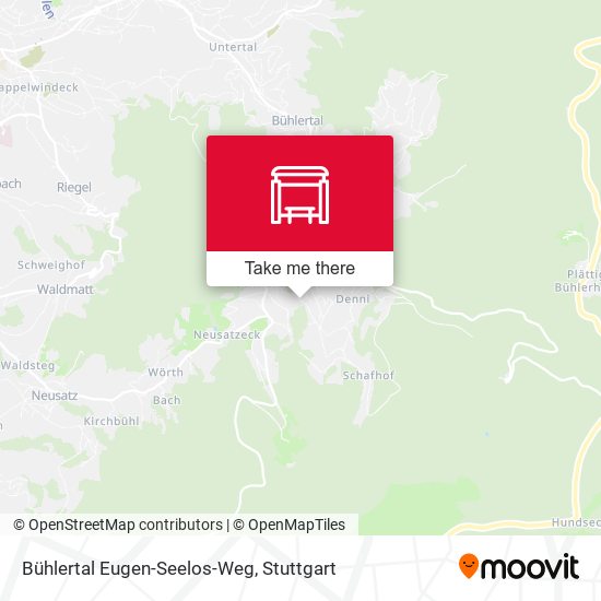 Bühlertal Eugen-Seelos-Weg map
