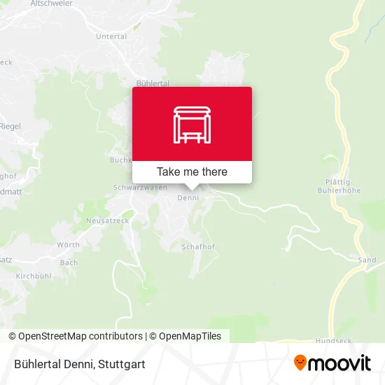 Карта Bühlertal Denni