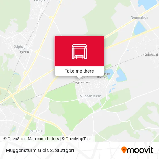 Muggensturm Gleis 2 map