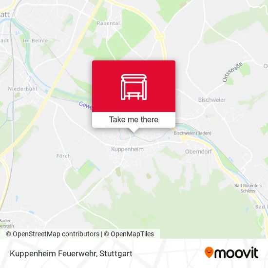 Карта Kuppenheim Feuerwehr