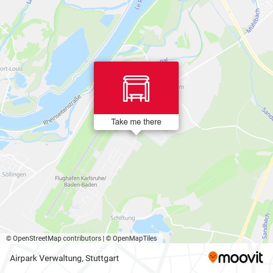 Карта Airpark Verwaltung