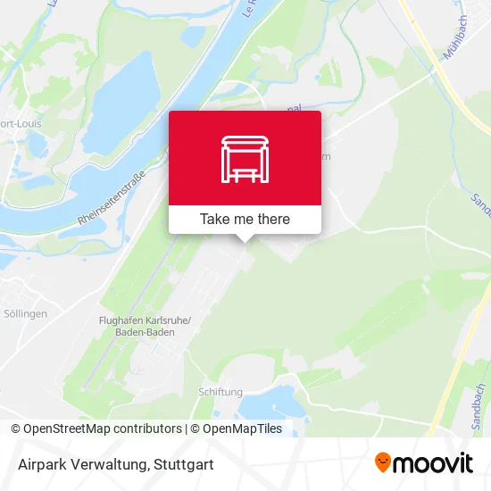 Карта Airpark Verwaltung