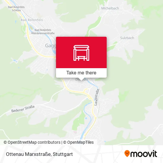 Карта Ottenau Marxstraße