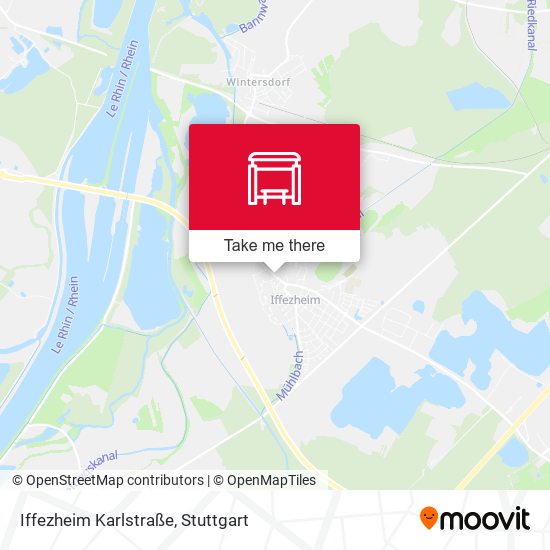 Iffezheim Karlstraße map