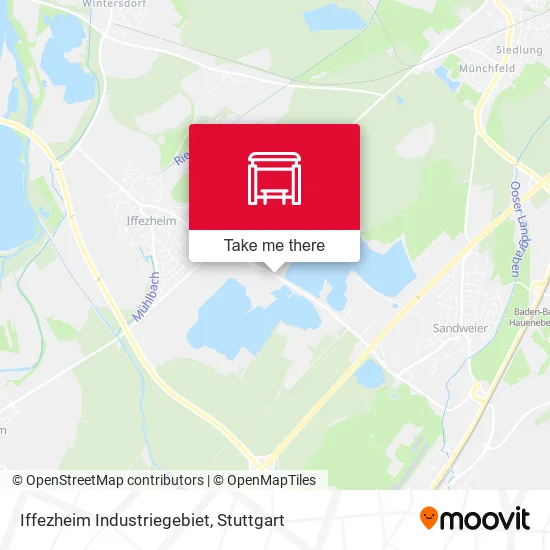 Карта Iffezheim Industriegebiet