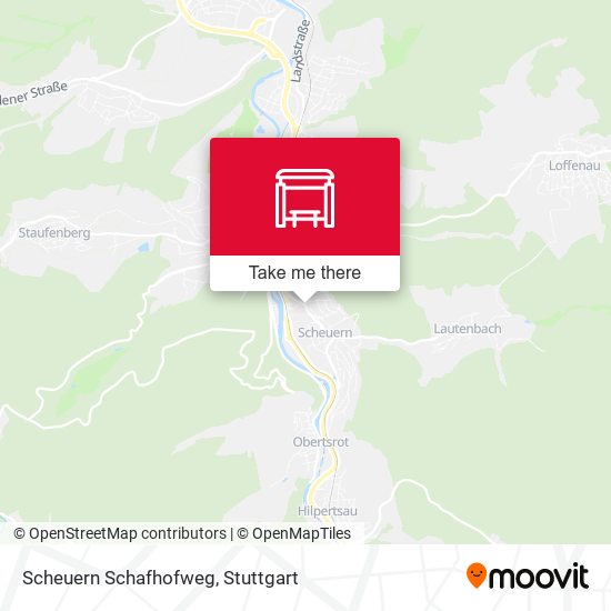 Scheuern Schafhofweg map