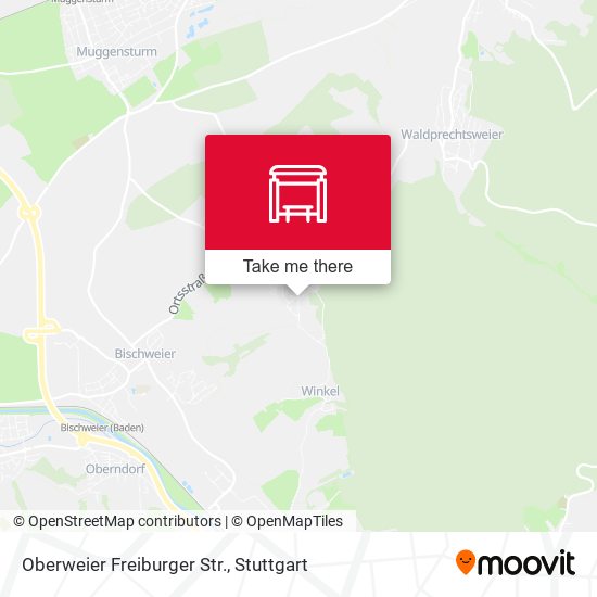 Карта Oberweier Freiburger Str.