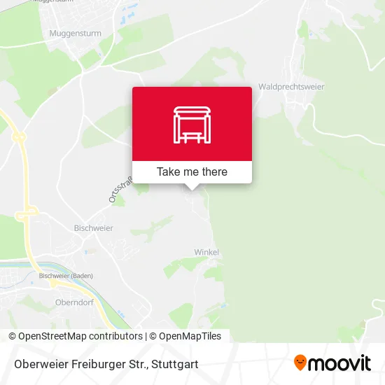 Карта Oberweier Freiburger Str.