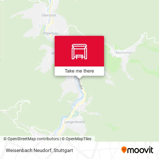 Карта Weisenbach Neudorf