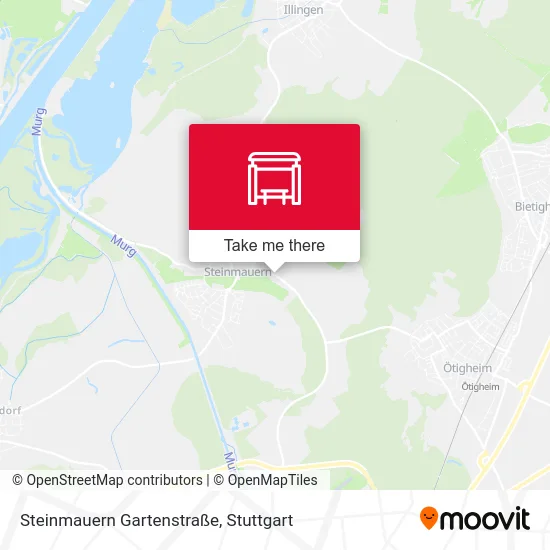 Карта Steinmauern Gartenstraße