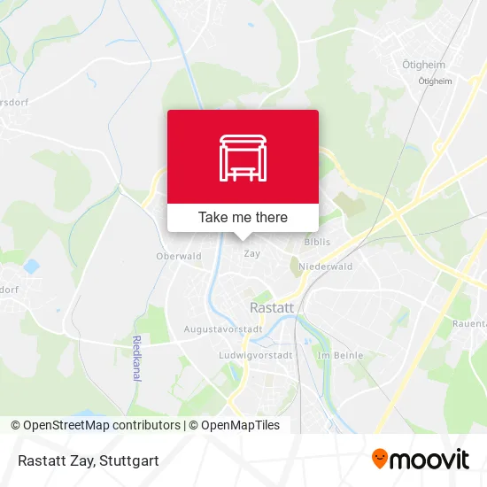 Карта Rastatt Zay
