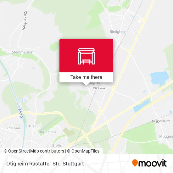 Карта Ötigheim Rastatter Str.