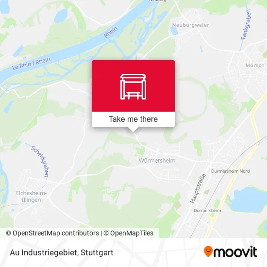 Карта Au Industriegebiet