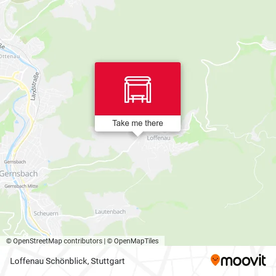 Карта Loffenau Schönblick