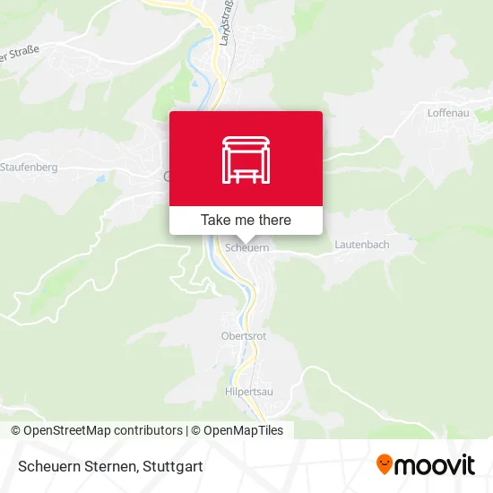 Карта Scheuern Sternen