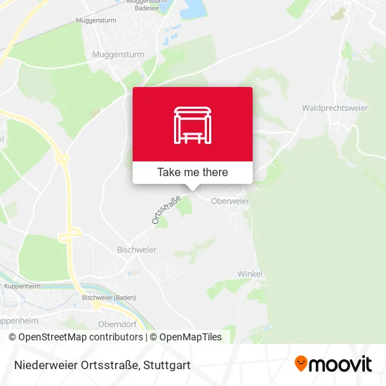 Карта Niederweier Ortsstraße