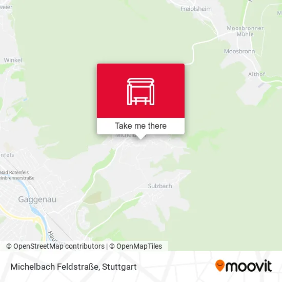 Карта Michelbach Feldstraße