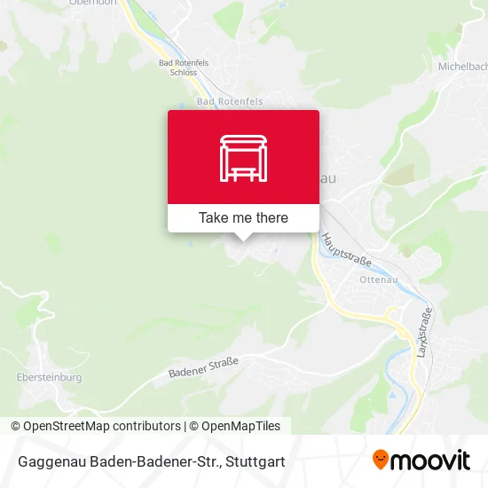 Карта Gaggenau Baden-Badener-Str.