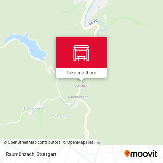 Карта Raumünzach