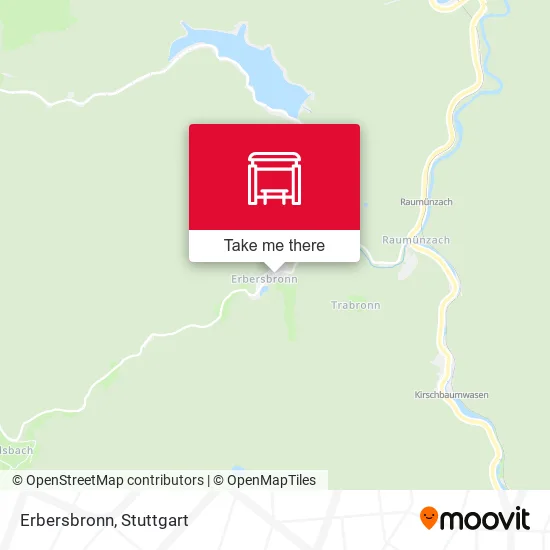 Карта Erbersbronn
