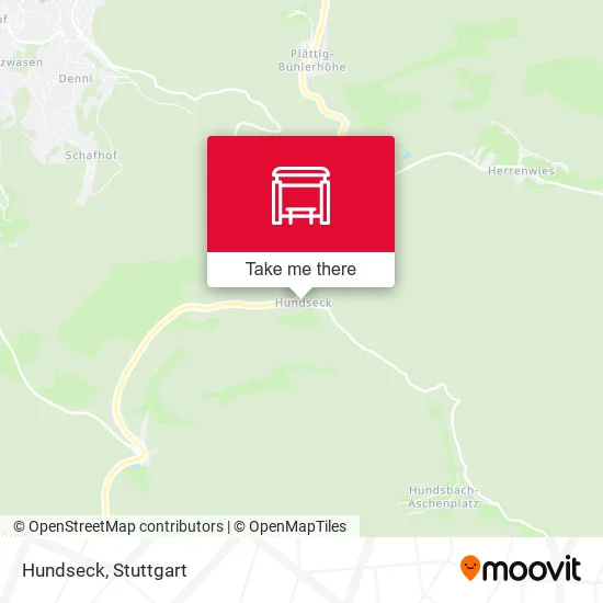 Карта Hundseck