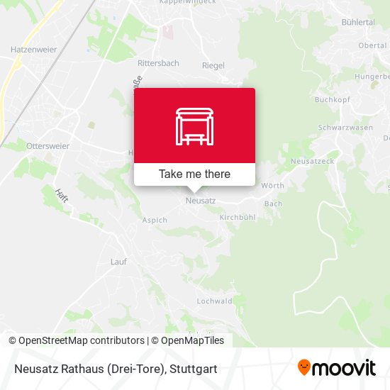 Neusatz Rathaus (Drei-Tore) map