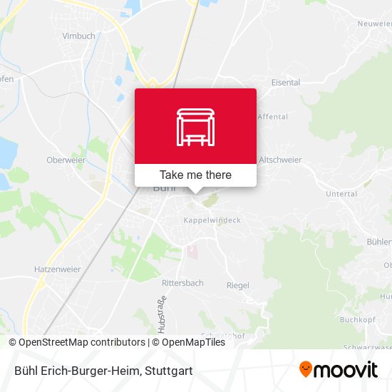 Bühl Erich-Burger-Heim map