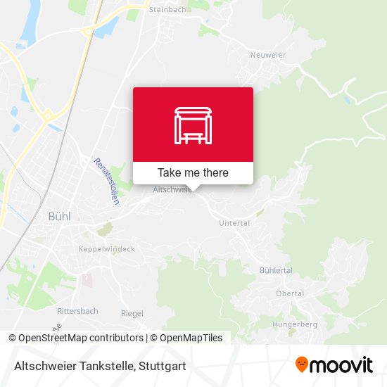 Карта Altschweier Tankstelle