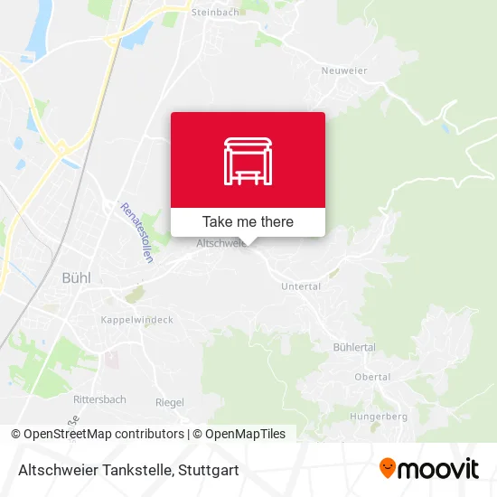Карта Altschweier Tankstelle