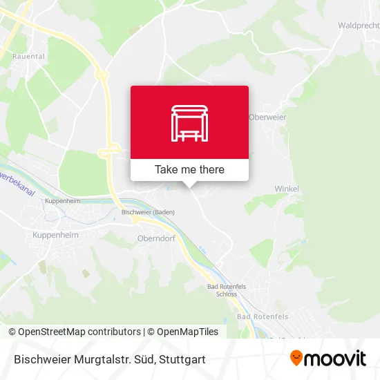 Карта Bischweier Murgtalstr. Süd