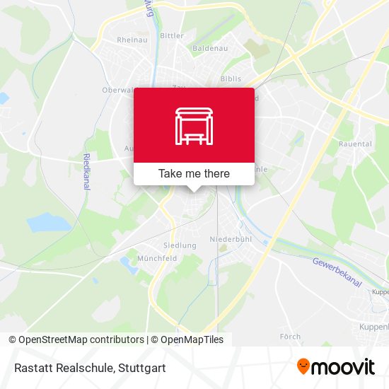 Rastatt Realschule map