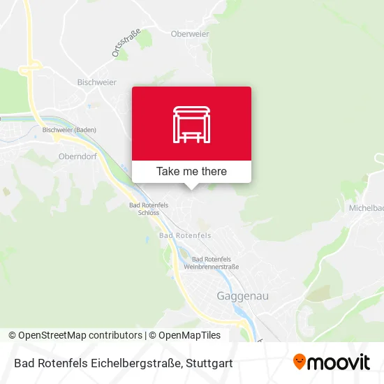 Карта Bad Rotenfels Eichelbergstraße