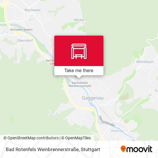 Bad Rotenfels Weinbrennerstraße map