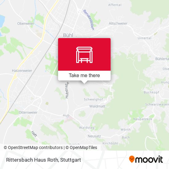 Rittersbach Haus Roth map