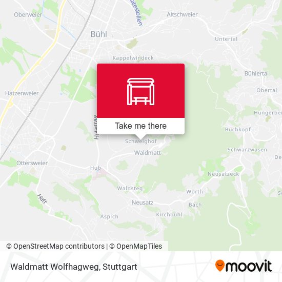 Карта Waldmatt Wolfhagweg