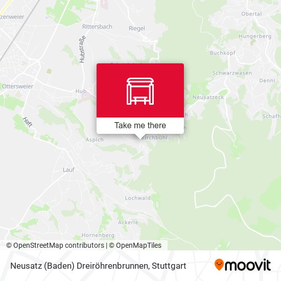 Neusatz (Baden) Dreiröhrenbrunnen map