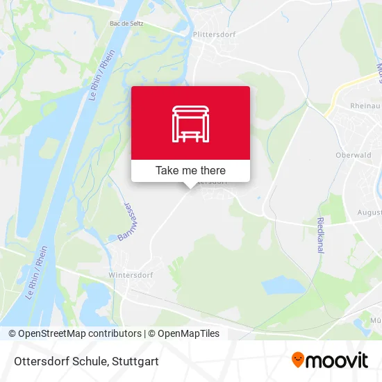 Карта Ottersdorf Schule