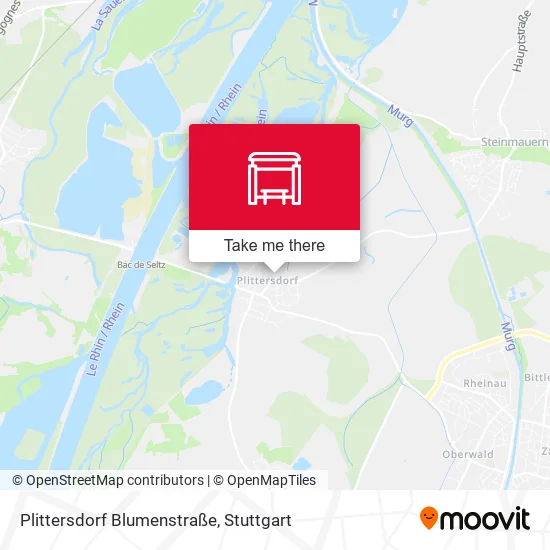 Карта Plittersdorf Blumenstraße